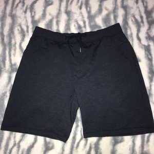 Cotton lululemon navy shorts